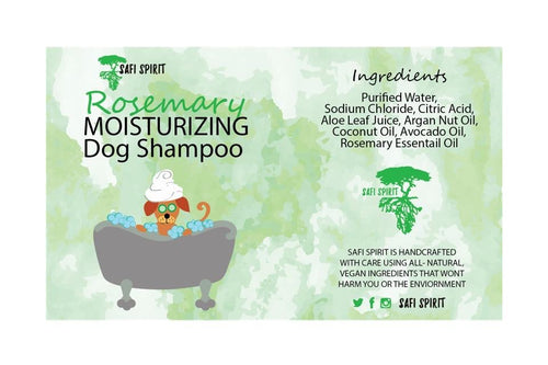 Rosemary Moisturizing Dog Shampoo