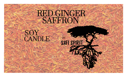 Red Ginger and Saffron Soy Candle